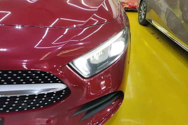 Used Mercedes-Benz A-Class 2022 Restyled A 200 L Sport Sedan Dynamic Version Left Front Headlight