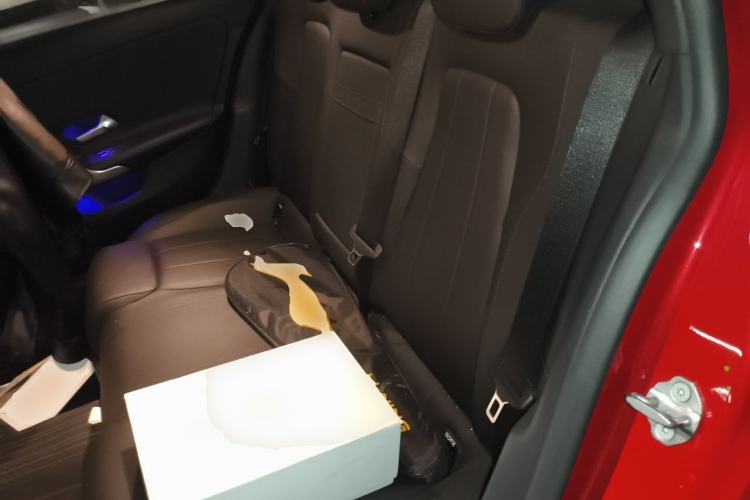 Used Mercedes-Benz A-Class 2022 Restyled A 200 L Sport Sedan Fashion Version Left Rear Seat