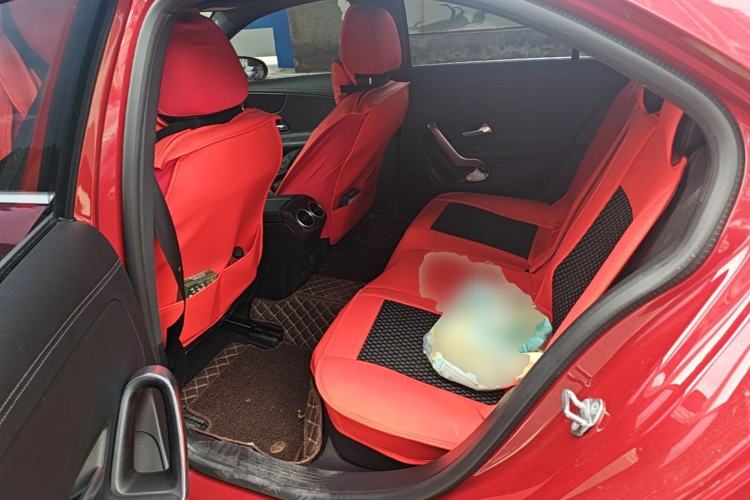 Used Mercedes-Benz A-Class 2022 Revised Version A 200 L Sport Sedan Fashionable Style Left Rear Seat