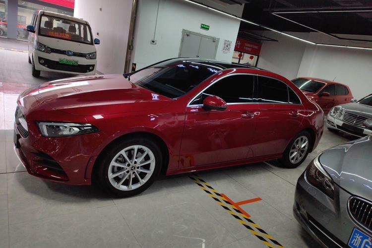 Used Mercedes-Benz A-Class 2022 Restyled A 200 L Sport Sedan Fashion Version Left Side