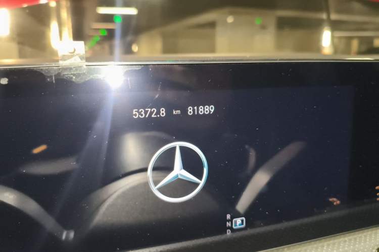 Used Mercedes-Benz A-Class 2022 Restyled A 200 L Sport Sedan Fashion Version Odometer Close Up