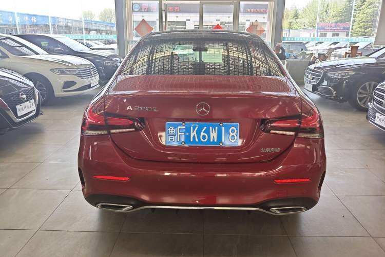 Used Mercedes-Benz A-Class 2022 Second Facelift A 200 L Sport Sedan Fashion Version Rear