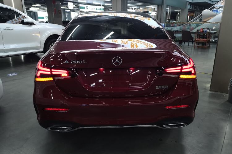 Used Mercedes-Benz A-Class 2022 Revised Version A 200 L Sport Sedan Fashionable Style Rear