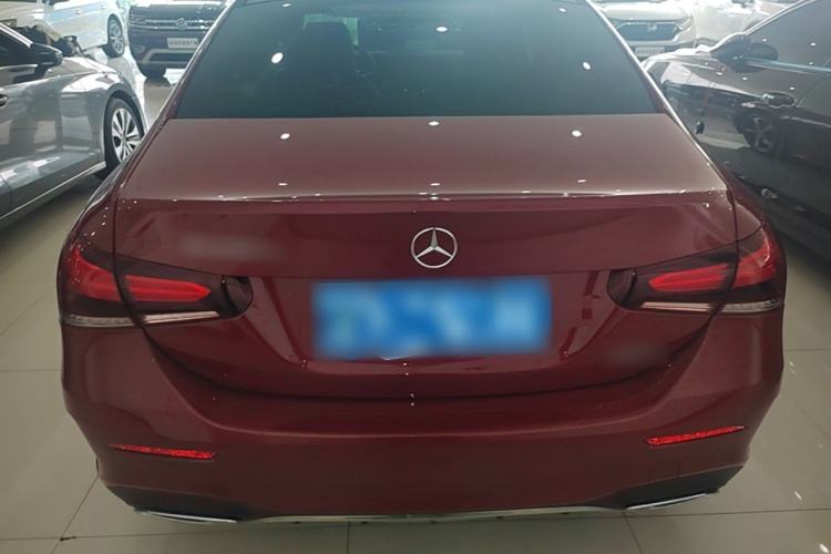 Used Mercedes-Benz A-Class 2022 Second Facelift A 200 L Sport Sedan Fashion Version Rear
