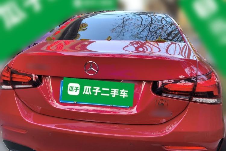 Used Mercedes-Benz A-Class 2022 Second Facelift A 200 L Sport Sedan Fashion Version Rear