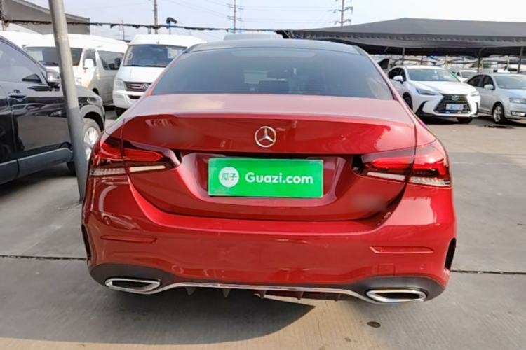 Used Mercedes-Benz A-Class 2022 Second Facelift A 200 L Sport Sedan Fashion Version Rear