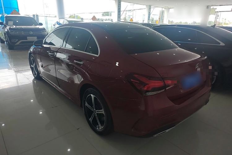 Used Mercedes-Benz A-Class 2022 Second Facelift A 200 L Sport Sedan Fashion Version Rear Left 45 Deg