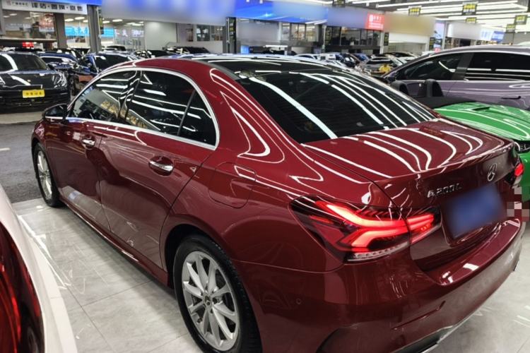 Used Mercedes-Benz A-Class 2022 Restyled A 200 L Sport Sedan Fashion Version Rear Left 45 Deg