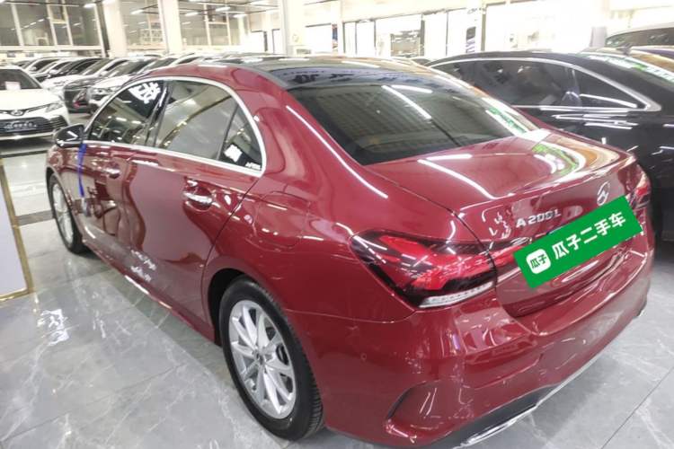 Used Mercedes-Benz A-Class 2022 A 200 L Sport Sedan Dynamic Model Rear Left 45 Deg