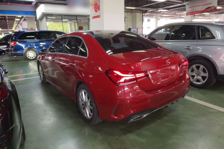 Used Mercedes-Benz A-Class 2022 Restyled A 200 L Sport Sedan Fashion Version Rear Left 45 Deg