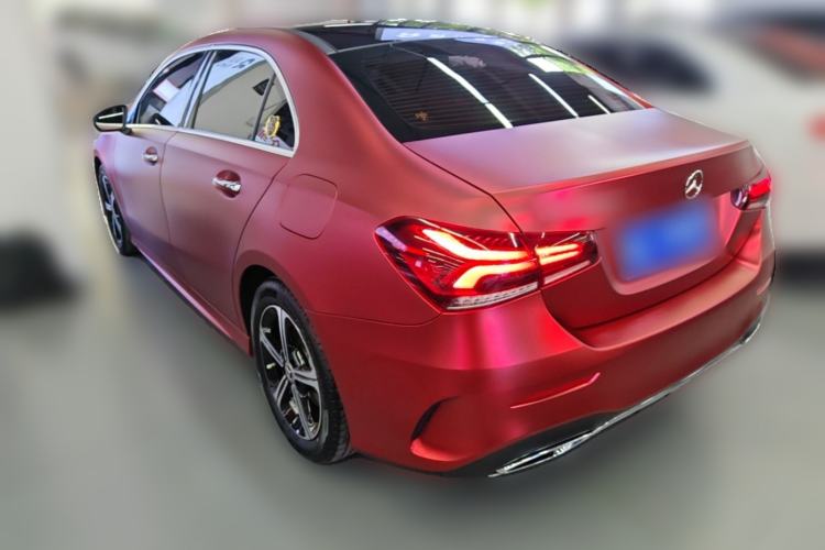 Used Mercedes-Benz A-Class 2022 Restyled A 200 L Sport Sedan Dynamic Version Rear Left 45 Deg