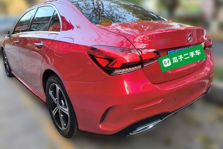 Used Mercedes-Benz A-Class 2022 Second Facelift A 200 L Sport Sedan Fashion Version Rear Left 45 Deg