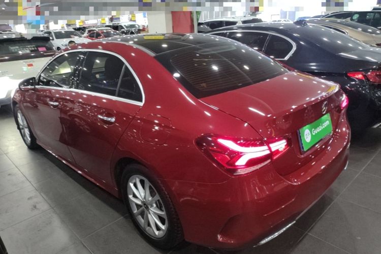 Used Mercedes-Benz A-Class 2022 Restyled A 200 L Sport Sedan Dynamic Version Rear Left 45 Deg