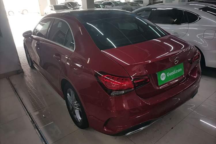 Used Mercedes-Benz A-Class 2022 A 180 L Sport Sedan Rear Left 45 Deg