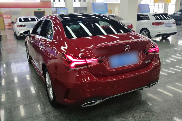 Used Mercedes-Benz A-Class 2022 Restyled A 200 L Sport Sedan Fashion Version Rear Left 45 Deg