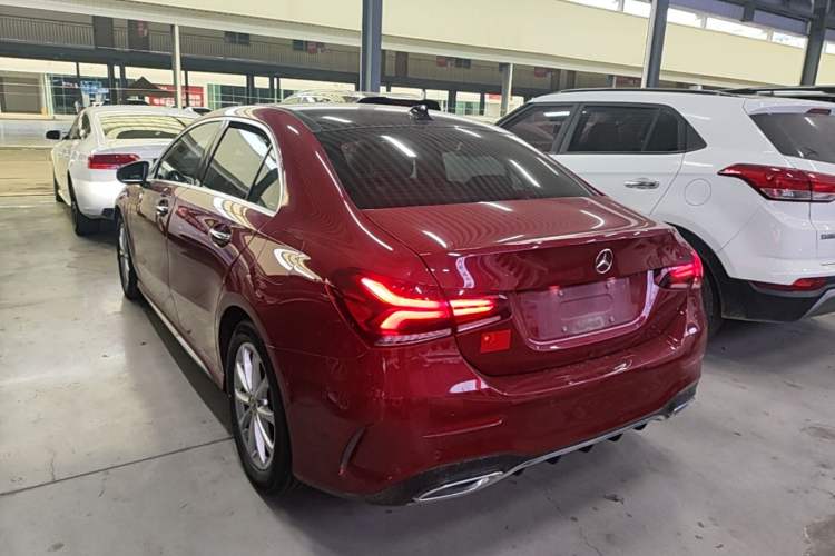 Used Mercedes-Benz A-Class 2022 Restyled A 200 L Sport Sedan Fashion Version Rear Left 45 Deg