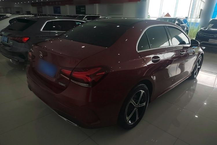 Used Mercedes-Benz A-Class 2022 Second Facelift A 200 L Sport Sedan Fashion Version Rear Right 45 Deg