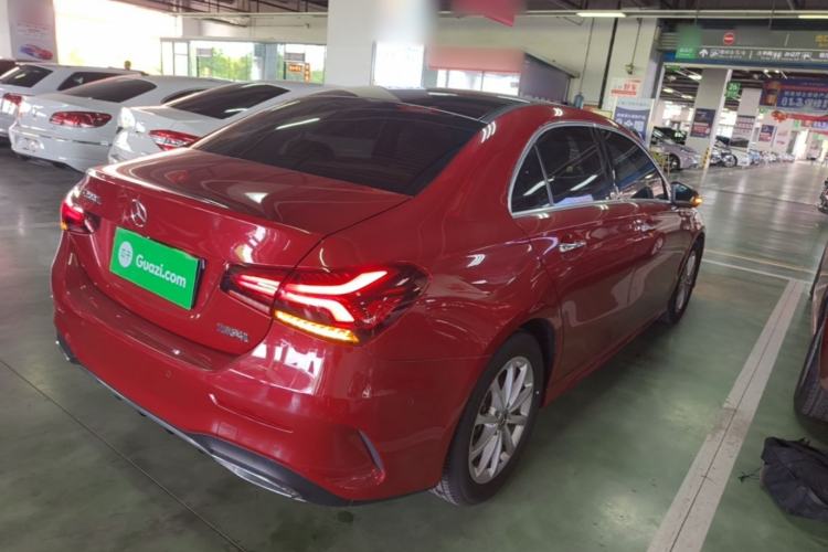 Used Mercedes-Benz A-Class 2022 Restyled A 200 L Sport Sedan Fashion Version Rear Right 45 Deg