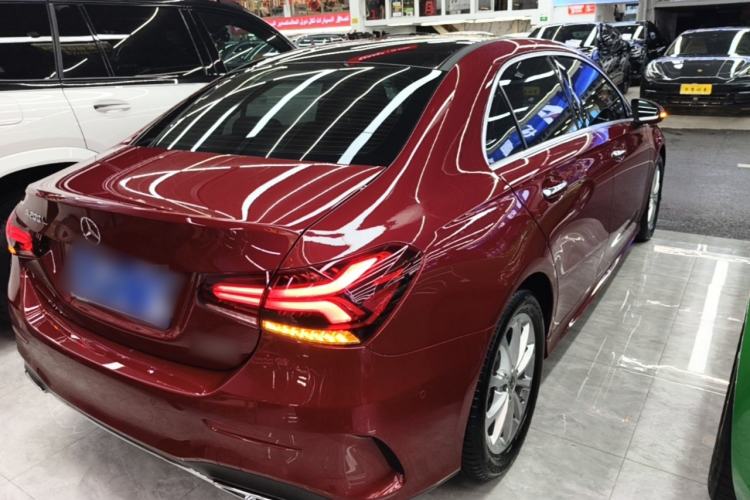 Used Mercedes-Benz A-Class 2022 Restyled A 200 L Sport Sedan Fashion Version Rear Right 45 Deg