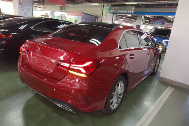 Used Mercedes-Benz A-Class 2022 Restyled A 200 L Sport Sedan Fashion Version Rear Right 45 Deg