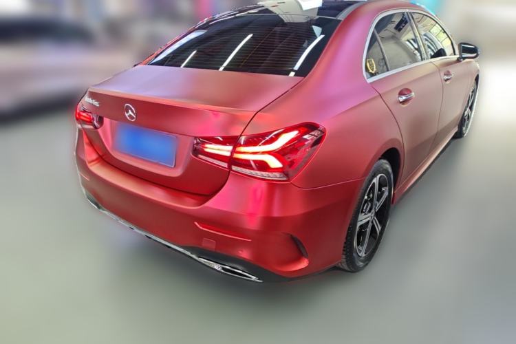 Used Mercedes-Benz A-Class 2022 Restyled A 200 L Sport Sedan Dynamic Version Rear Right 45 Deg