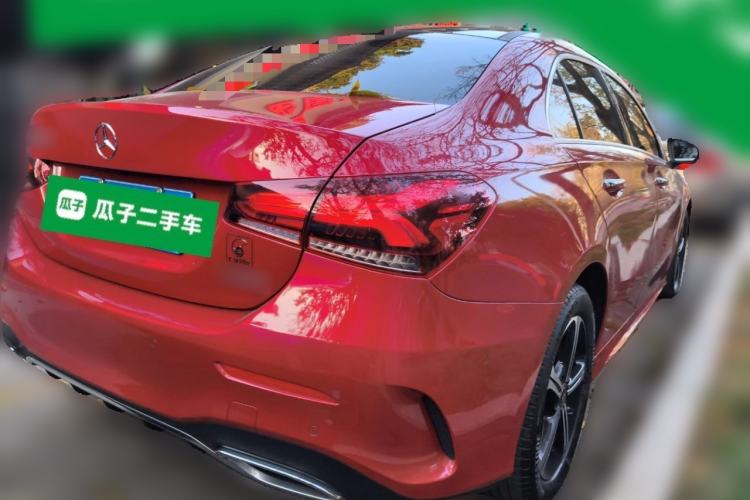 Used Mercedes-Benz A-Class 2022 Second Facelift A 200 L Sport Sedan Fashion Version Rear Right 45 Deg