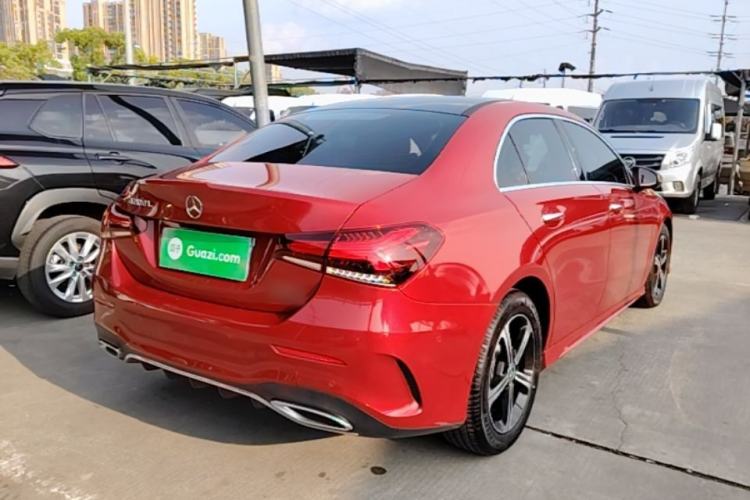Used Mercedes-Benz A-Class 2022 Second Facelift A 200 L Sport Sedan Fashion Version Rear Right 45 Deg