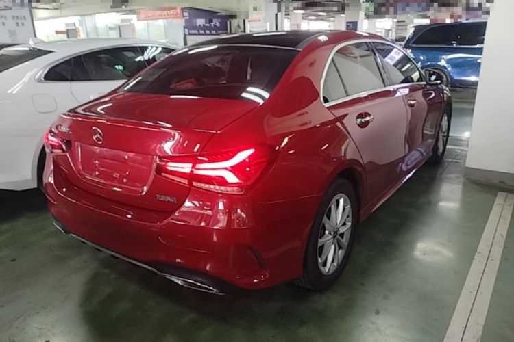 Used Mercedes-Benz A-Class 2022 Restyled A 200 L Sport Sedan Fashion Version Rear Right 45 Deg