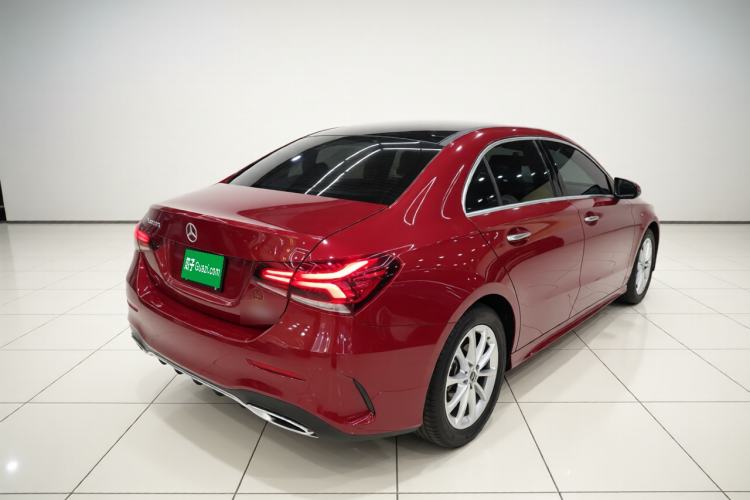 Used Mercedes-Benz A-Class 2022 Restyled A 200 L Sport Sedan Dynamic Version Rear Right 45 Deg