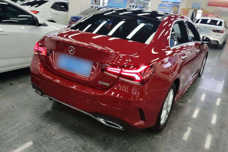 Used Mercedes-Benz A-Class 2022 Restyled A 200 L Sport Sedan Fashion Version Rear Right 45 Deg