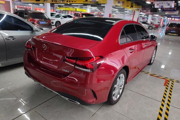 Used Mercedes-Benz A-Class 2022 Restyled A 200 L Sport Sedan Fashion Version Rear Right 45 Deg