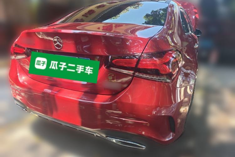 Used Mercedes-Benz A-Class 2022 Second Facelift A 200 L Sport Sedan Fashion Version Rear Right 45 Deg