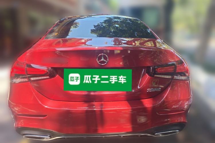Used Mercedes-Benz A-Class 2022 Second Facelift A 200 L Sport Sedan Fashion Version Rear