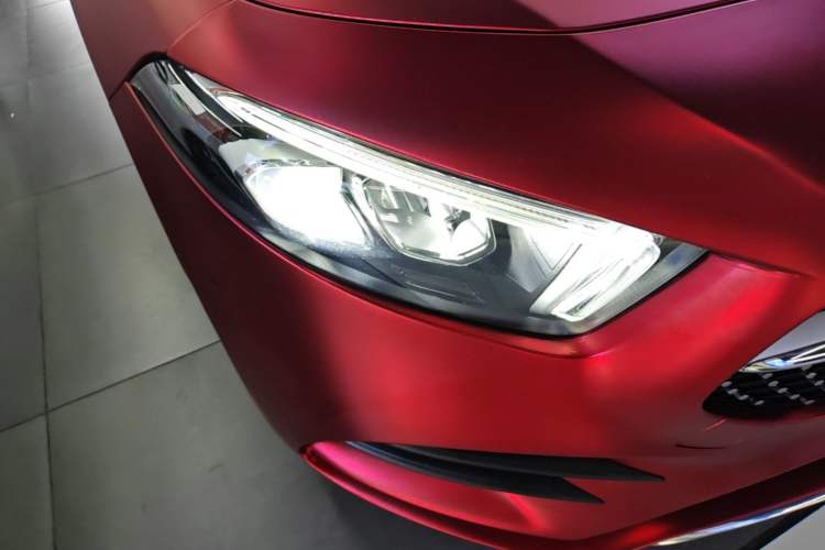 Used Mercedes-Benz A-Class 2022 Restyled A 200 L Sport Sedan Dynamic Version Right Front Headlight
