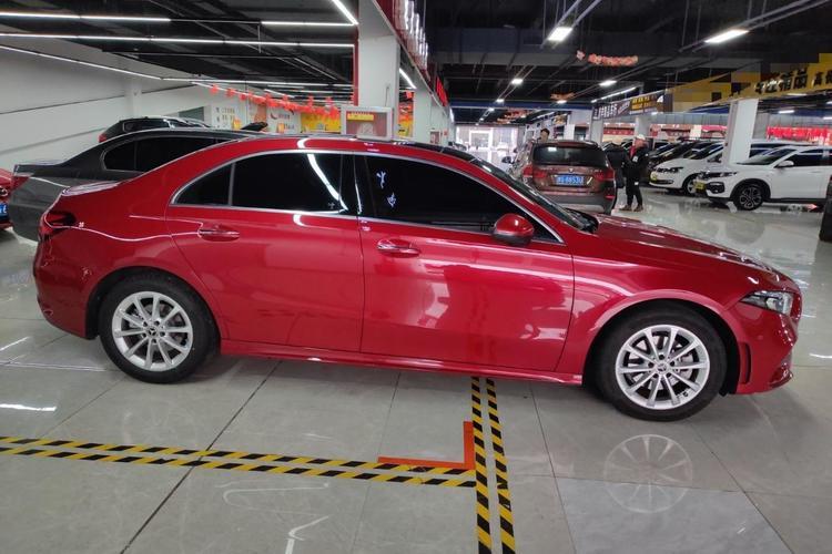 Used Mercedes-Benz A-Class 2022 Restyled A 200 L Sport Sedan Fashion Version Right Side