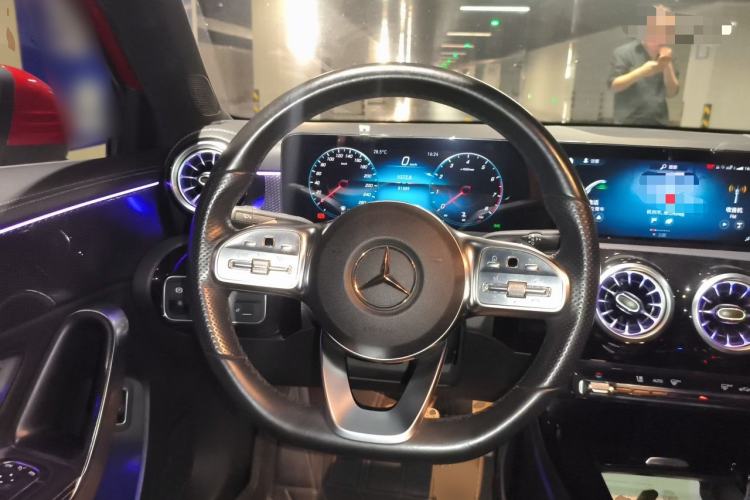Used Mercedes-Benz A-Class 2022 Restyled A 200 L Sport Sedan Fashion Version Steering Wheel
