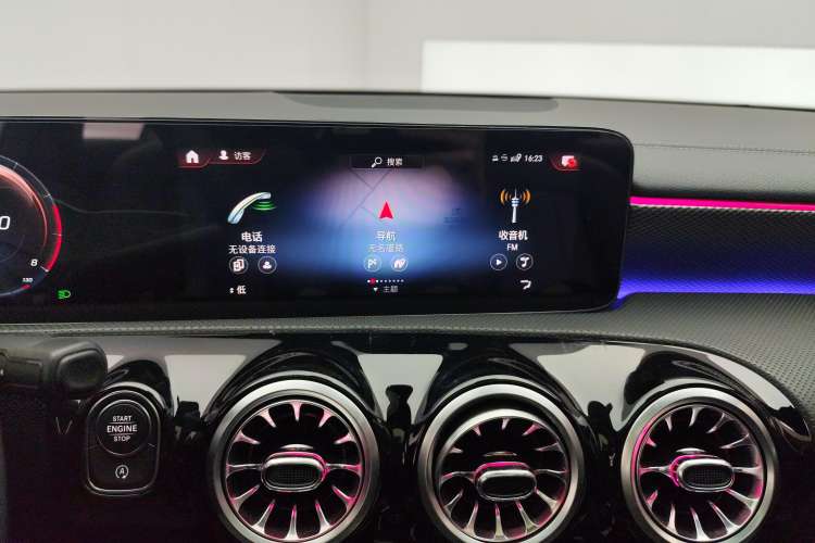 Used Mercedes-Benz A-Class 2022 A 180 L Sport Sedan Audio And AC Panel