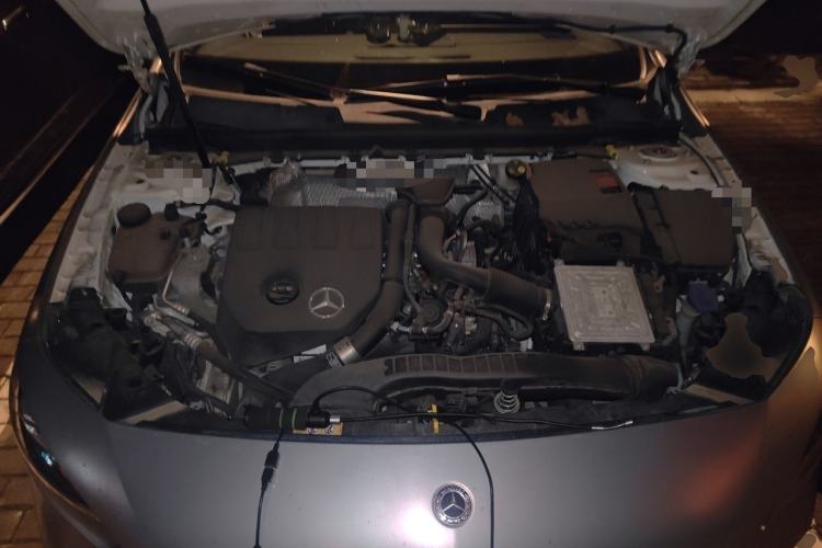 Used Mercedes-Benz A-Class 2022 A 200 L Sport Sedan Fashion Model Engine Bay