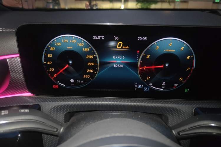 Used Mercedes-Benz A-Class 2022 A 200 L Sport Sedan Fashion Model Instrument Cluster