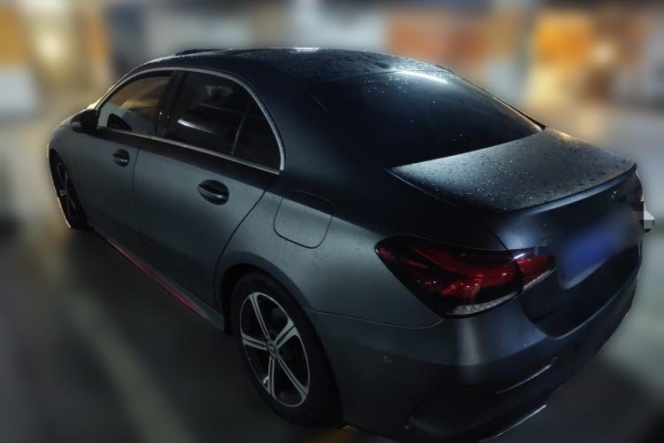 Used Mercedes-Benz A-Class 2022 Revised Version A 200 L Sport Sedan Fashionable Style Rear Left 45 Deg