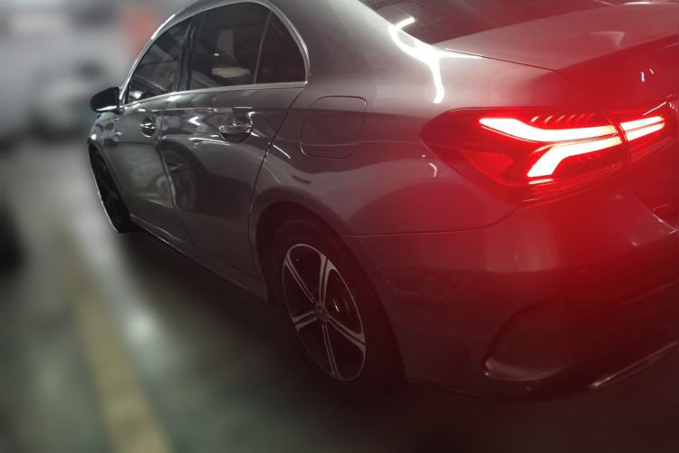 Used Mercedes-Benz A-Class 2022 Revised Version A 200 L Sport Sedan Fashionable Style Rear Left 45 Deg