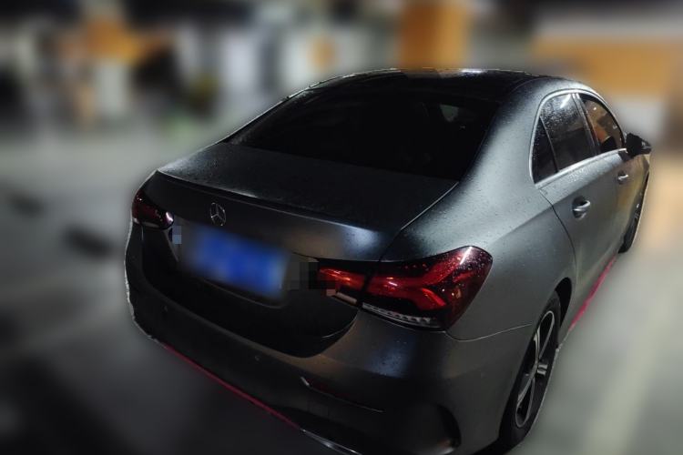 Used Mercedes-Benz A-Class 2022 Revised Version A 200 L Sport Sedan Fashionable Style Rear Right 45 Deg