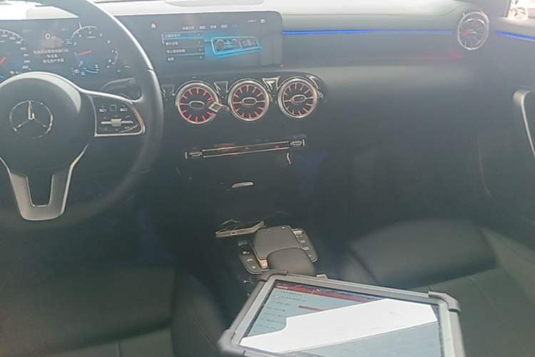Used Mercedes-Benz A-Class 2022 A 200 L Sport Sedan Dynamic Model Audio And AC Panel