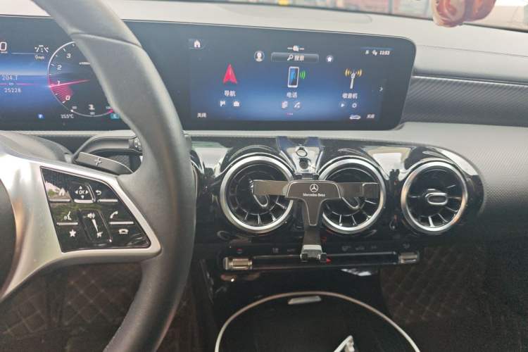 Used Mercedes-Benz A-Class 2022 Restyled A 200 L Sport Sedan Dynamic Version Audio And AC Panel