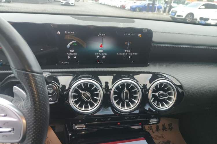 Used Mercedes-Benz A-Class 2022 Revised Version A 200 L Sport Sedan Fashionable Style Audio And AC Panel