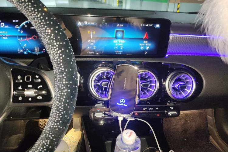 Used Mercedes-Benz A-Class 2022 Restyled A 180 L Sport Sedan Audio And AC Panel