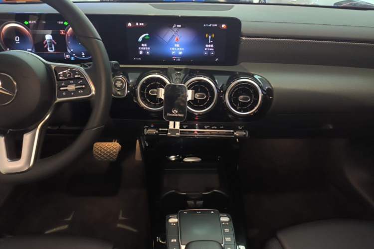 Used Mercedes-Benz A-Class 2022 Restyled A 180 L Sport Sedan Audio And AC Panel