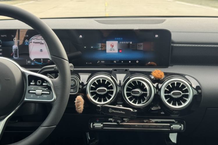 Used Mercedes-Benz A-Class 2022 Restyled A 200 L Sport Sedan Dynamic Version Audio And AC Panel