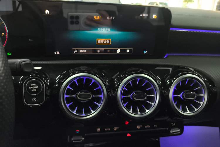 Used Mercedes-Benz A-Class 2022 A 200 L Sport Sedan Fashion Model Audio And AC Panel