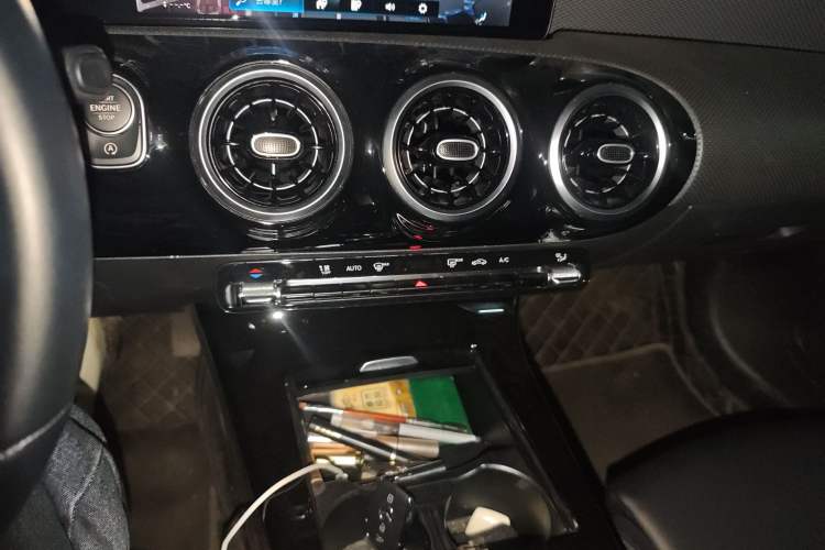 Used Mercedes-Benz A-Class 2022 A 180 L Sport Sedan Audio And AC Panel